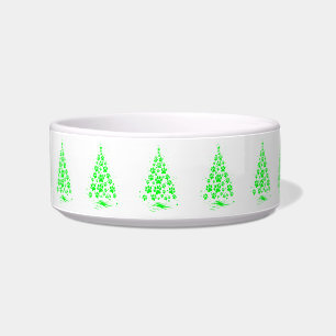 Dog Lover Paw Print Christmas Tree 5 Bowl