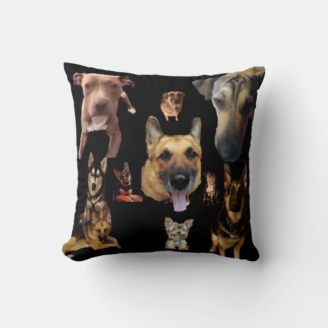 DOG LOVER pillow (Front)