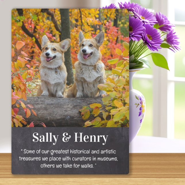 Dog Lover Poem Personalised Pet Photo Plaque (Creator Uploaded)