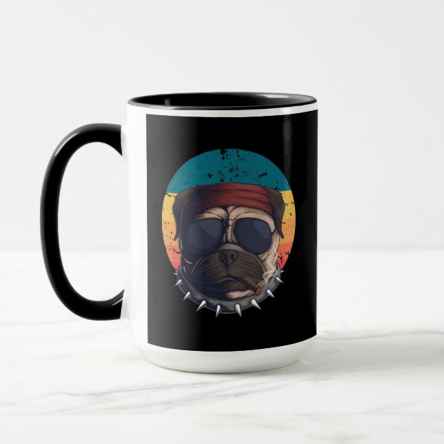 Dog Lover Pug Mug (Left)