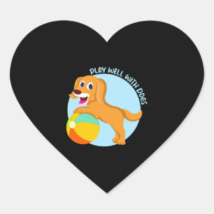 Dog Lover Puppy Breeder Animal Pet Dog Owner Heart Sticker