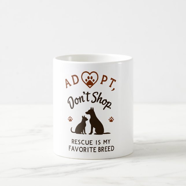 Dog Lover’s Dream Mug – Sip & Support Rescue (Center)