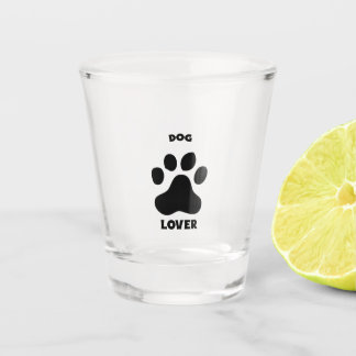 Dog lover shot glass