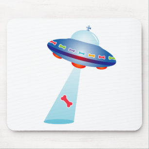 Dog Lover – Spaceship Mouse Pad