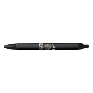 Dog Lover Team Chocolate Labrador Retriever Black Ink Pen