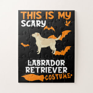 Dog Lover This Is My Scary Labrador Retriever Jigsaw Puzzle