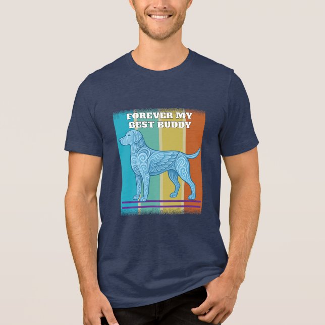 dog lover Tri-Blend shirt (Front)