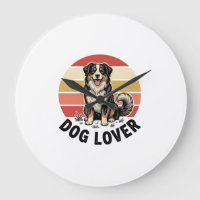 Dog Lover Vintage Engraving Cute Dog Sunset Design