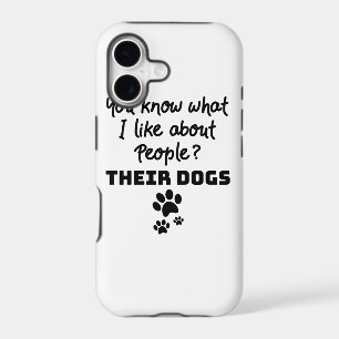Dog Lover What I Like About People Their Dogs