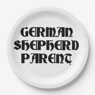 dog lover,with name,minimalist,cute,new puppy pare paper plate