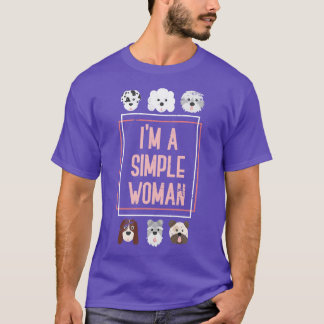 Dog Lover Women Gift Dog T-Shirt