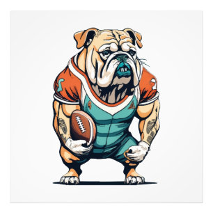 Dog Lovers Basketball Player Photo Print