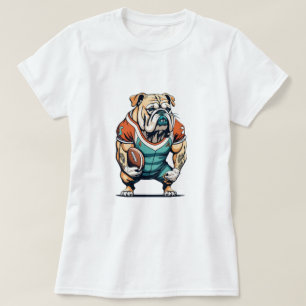 Dog Lovers Basketball Player T-Shirt