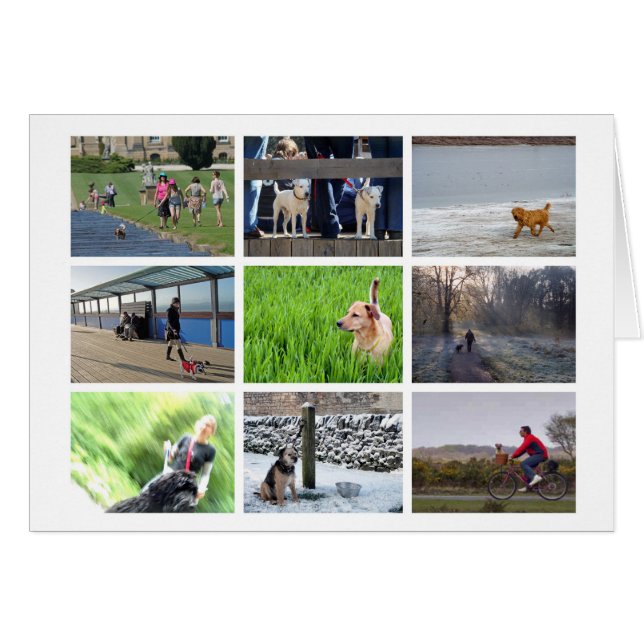 Dog-lover's card (Front Horizontal)