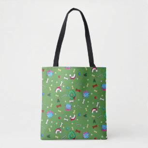 Dog Lovers Christmas Tote Bag