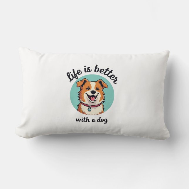 Dog Lovers' Cosy Pillow (Front)