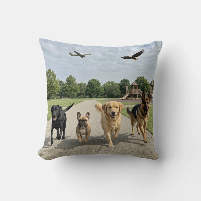 Dog Lovers Cushion (Front)