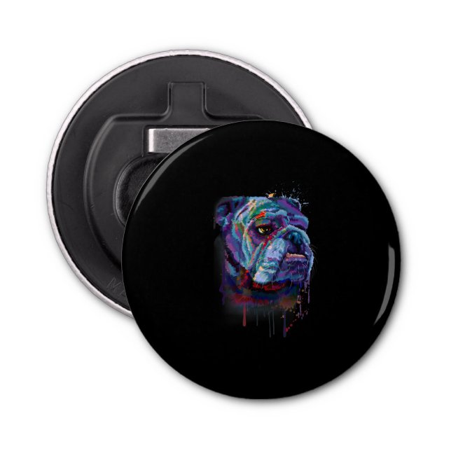 Dog Lovers | English Bulldog Gift English Bulldog Bottle Opener (Front)