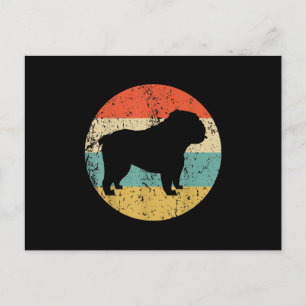 Dog Lovers English Bulldog Gift For Bulldog Love Holiday Postcard