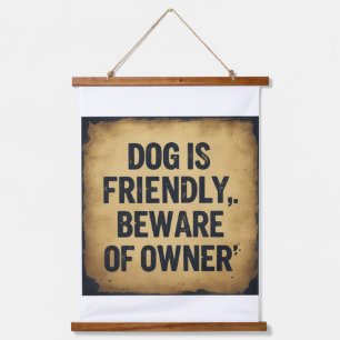 Dog lovers hanging tapestry