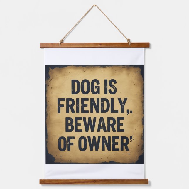 Dog lovers  hanging tapestry (Front)