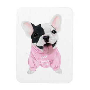 Dog Lovers Just Love Me, Love Dog Magnet