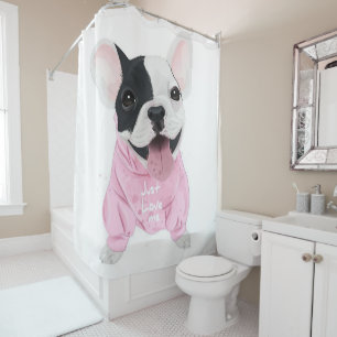 Dog Lovers   Just Love Me, Love Dog Shower Curtain