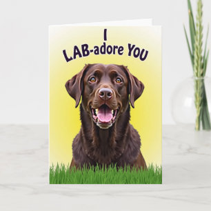 Dog Lovers Mother Day Art Card