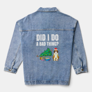 Dog Lovers  Owners Breeders  Pet Saint Bernard  Denim Jacket