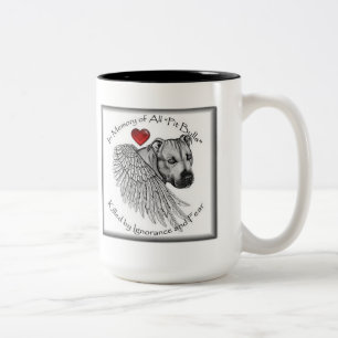 Dog Lovers Pitbull Memorial Mug