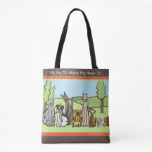 Dog Lover's Tote Bag