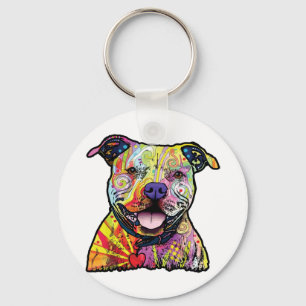 Dog lovers v01 key ring