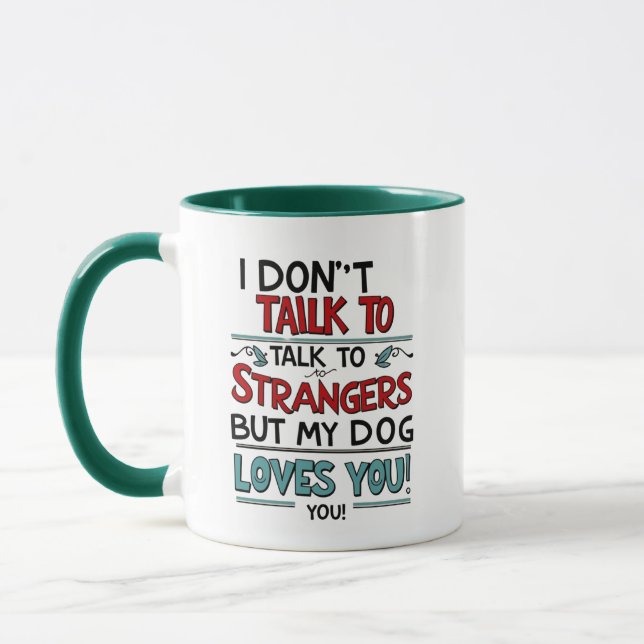 Dog Loves You Mug (Left)