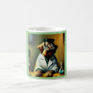 Dog Mad Scientist Coffee Mug