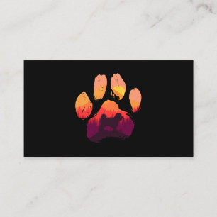 Dog Maltese Paw Maltese Shih Tzu Dog Mom Dad Men W Business Card