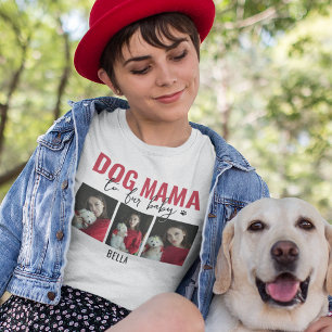 Dog Mama 3 Photo Collage T-Shirt