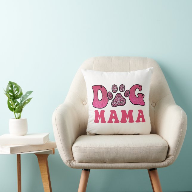 Dog Mama-Pet-Funny Cushion (Chair)