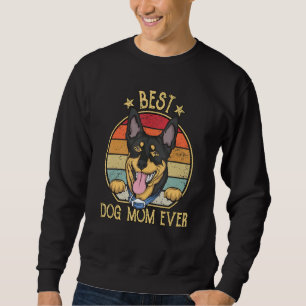 Dog Mama Puppy Mum Australian Kelpie Sweatshirt