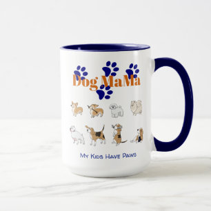 Dog Mama Vibes Mug – Because My Kids Have Paws!