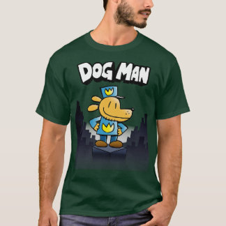 Dog Man Kids Long Sleeve TShirt