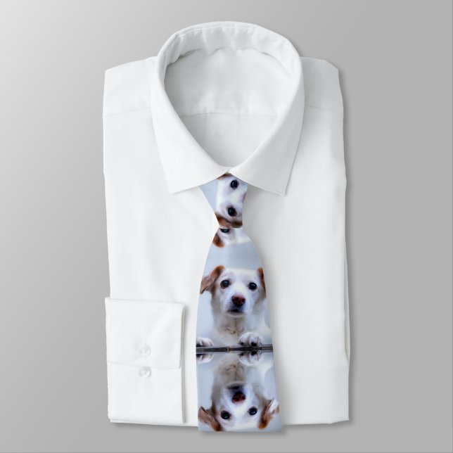 Dog Man's best friend Tie (Tied)
