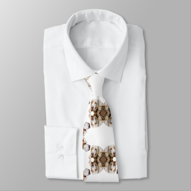 Dog Man's best friend Tie (Tied)
