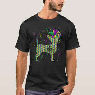 Dog Mardi Gras Outfit Chihuahua Puppy  Men Women K T-Shirt