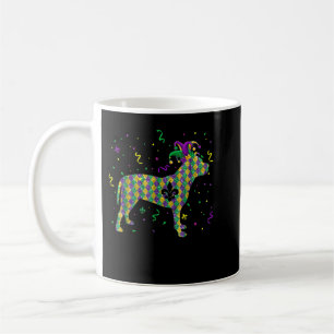 Dog Mardi Gras Outfit Pitbull Puppy Lover Men Wome Coffee Mug