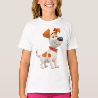 Dog Mascot – Cute Cartoon Puppy Kids  T-Shirt
