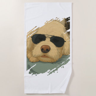 Dog Max Beach Towel