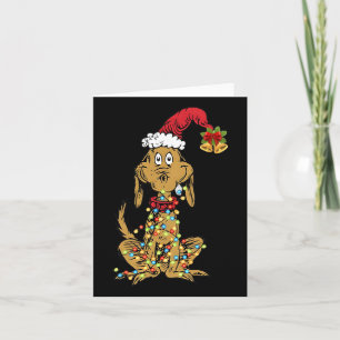 Dog Max Christmas Funny Xmas Gift Card