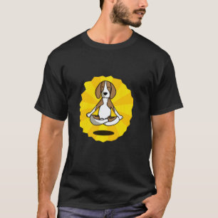 Dog Meditation Yoga Beagle Labrador Husky Sheperd T-Shirt