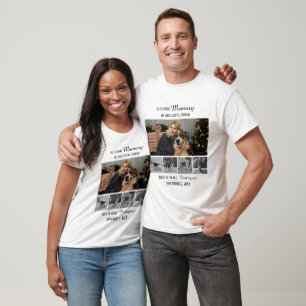 Dog Memorial 5 Photo Collage Pet Tribute T-Shirt