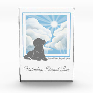 Dog Memorial Acrylic Photo Block - Labrador